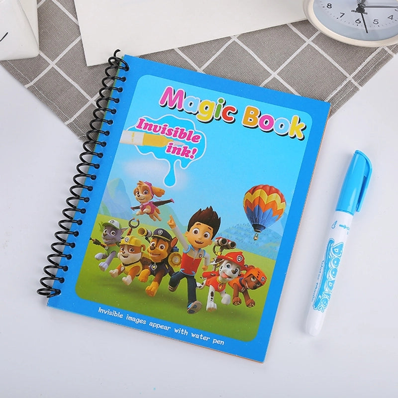 Kids Coloring Book Baby Puzzle Water Graffiti Water Picture Book Repeated Use Magic Album Creative Gift