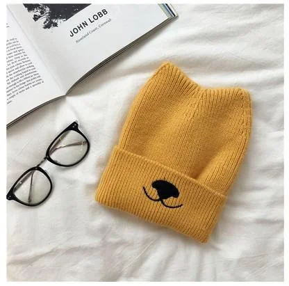 Sweet Cute Cat Ear Woolen Hat