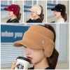 Women s Fashion Ear Guard Knit Cap