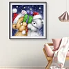 Diamond Painting -DIY Round Drill Christmas Bear