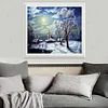 Diamond Painting-5D Full Round Drill Snow Scenery