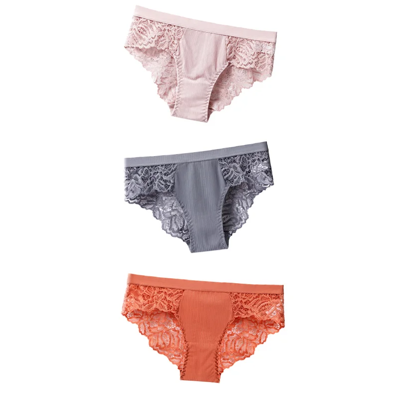 Billionm Confort Panties Sexy Panty Seampless Briefs Lace Women Underwear Lingerie for Female Girl Floral Pantys Underpants