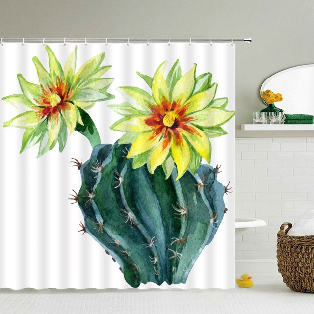 

Shower Curtain – Flower Plant-180*180cm, 501 Original