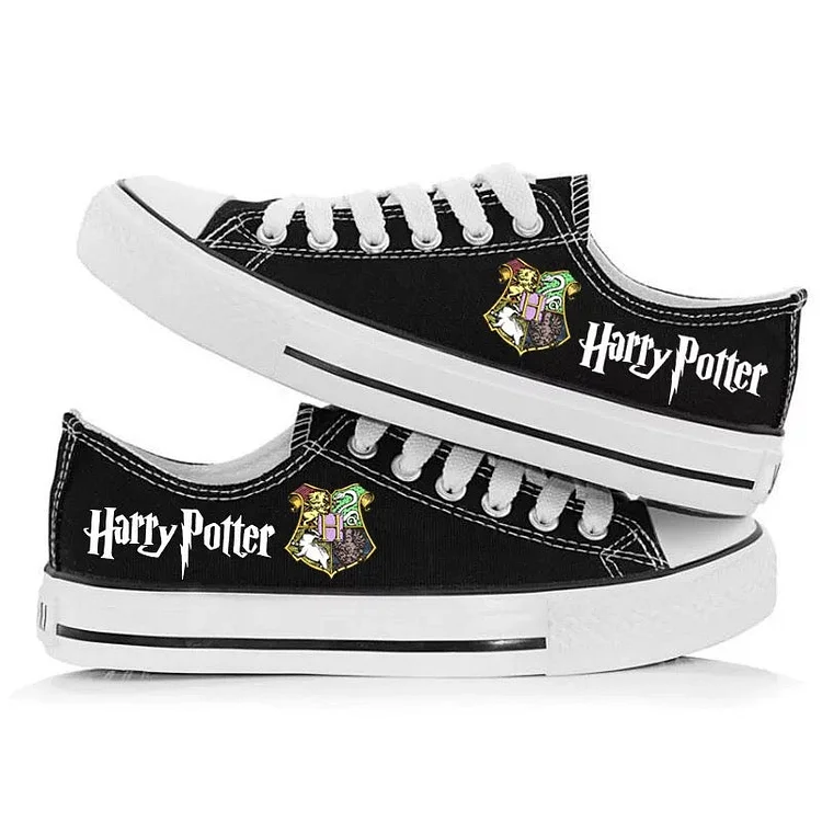 Mayoulove Harry Potter #2 Cosplay Shoes Canvas Sneakers For Kids-Mayoulove