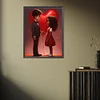 Peinture diamant diamant couple foret carré de la Saint-Valentin-35*45cm