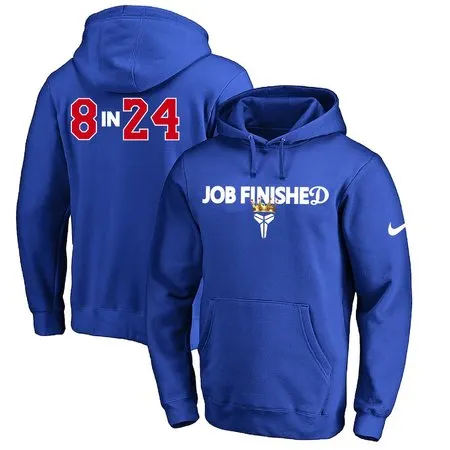 Men's Los Angeles Dodgers 2024 World Series Champions Royal Hoodie IX6R