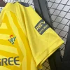 25/26 Real Betis Goalkeeper Yellow Soccer Jersey