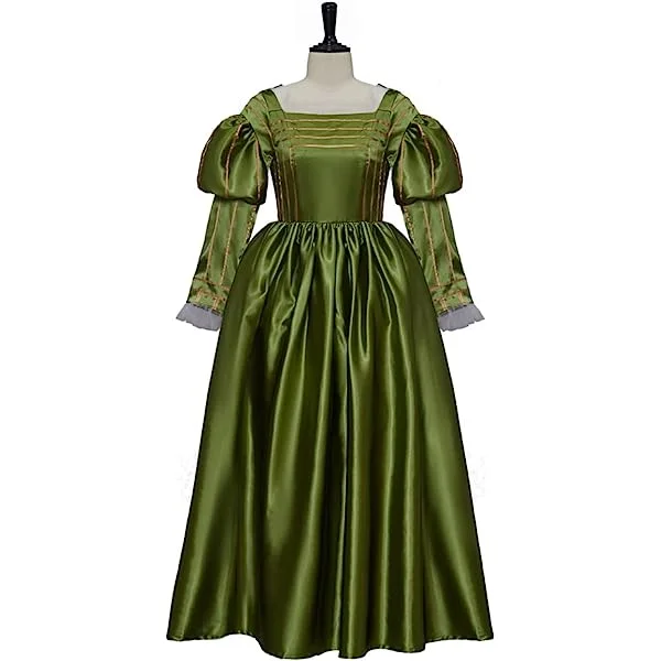 Victorian Tudor Elizabeth Cosplay Costume Womens Tudor Ball Gown Dress