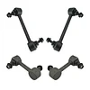 TRQ Front & Rear Sway Bar Stabilizer Link Set Compatible with 2004-2012 Chevrolet Colorado GMC Canyon 2007-2008 Isuzu i-370