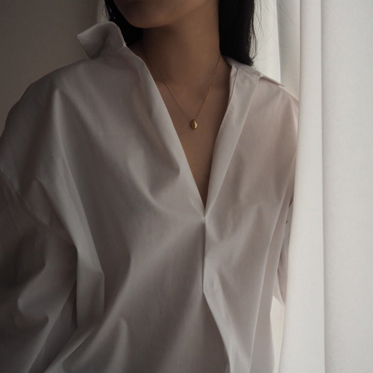 925 Sterling Silver IG Style Droplet Droplet Silver Pendants