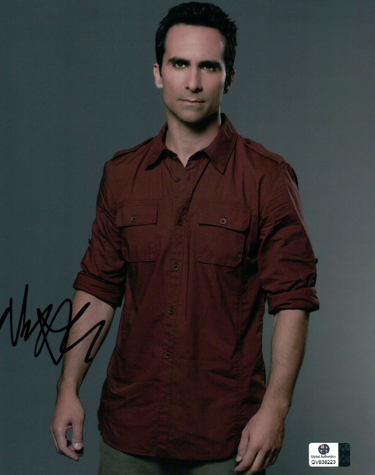 Nestor Carbonell Signed Autographed 8X10 Photo Poster painting Lost Sext Maroon Shirt GV838223