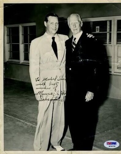 Connie Mack Psa/dna Signed 8x10 Photo Poster painting Autograph Authentic