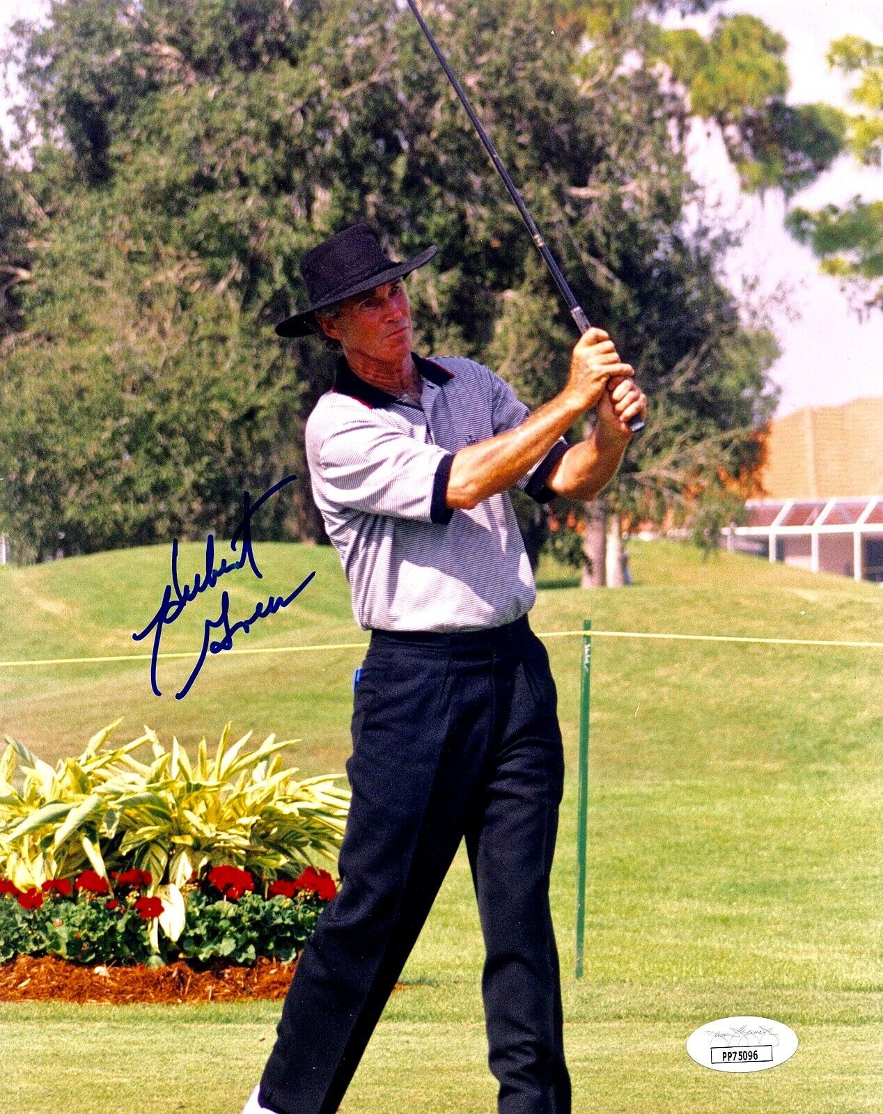 HUBERT GREEN Autograph SIGNED 8X10 PGA GOLF TOUR Photo Poster painting MASTERS JSA CERTIFIED