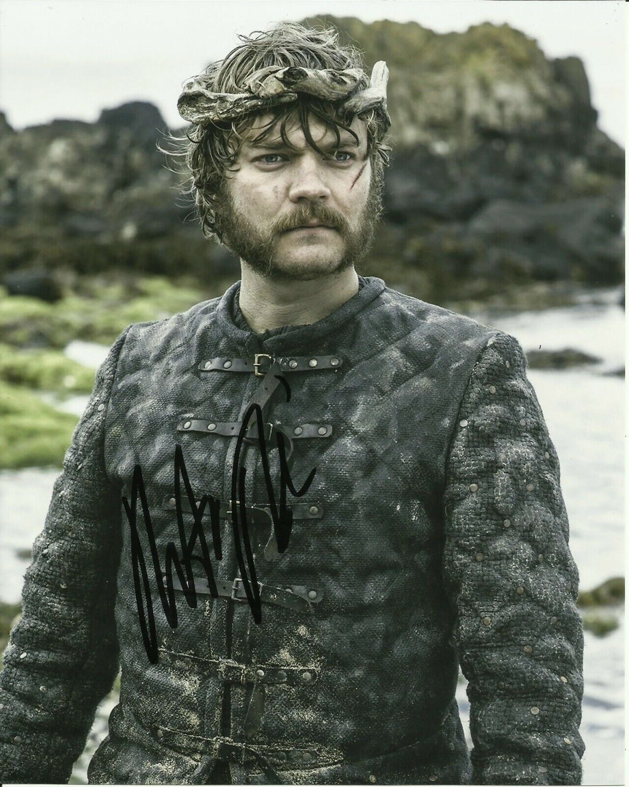 PILOU ASBAEK SIGNED GAME OF THRONES Photo Poster painting UACC REG 242 (1)