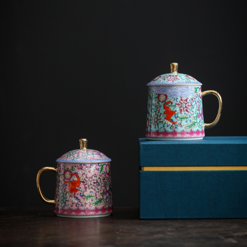 Artisan-Made Enamel Coffee Cups & Mugs