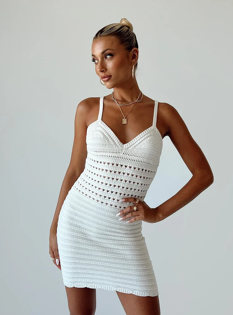 Finn Mini Dress White