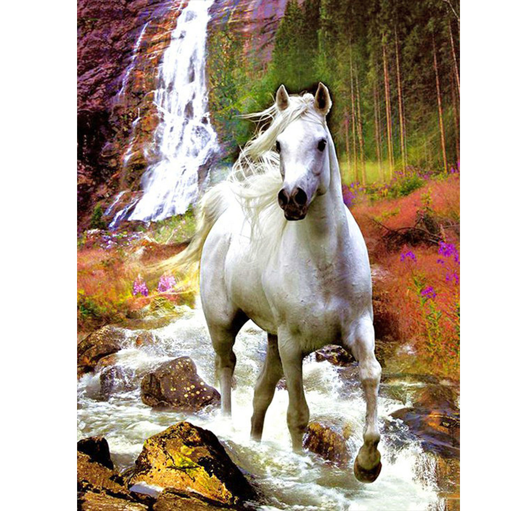 

Horse - Round Drill Diamond Painting - 40*50CM, 501 Original