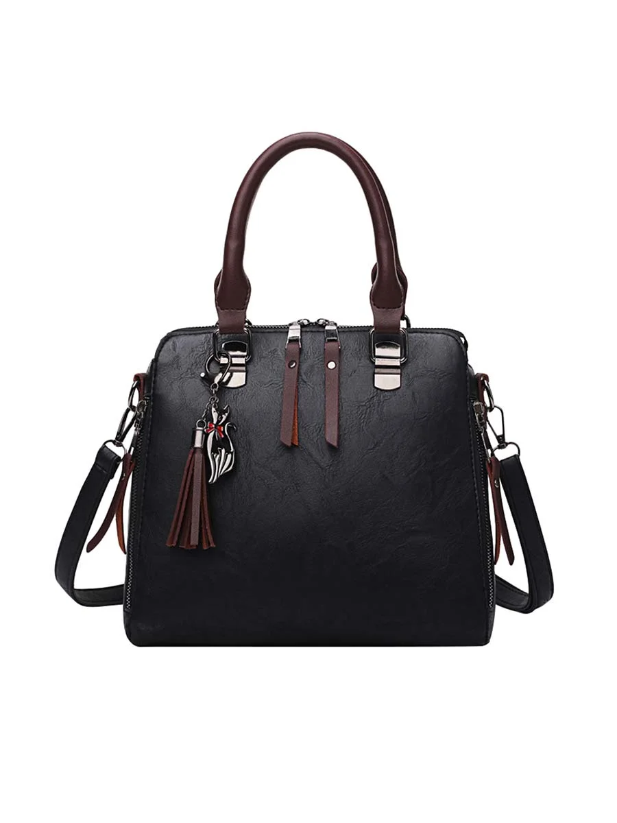 Women Bag Fashion Vertical Square Handbag