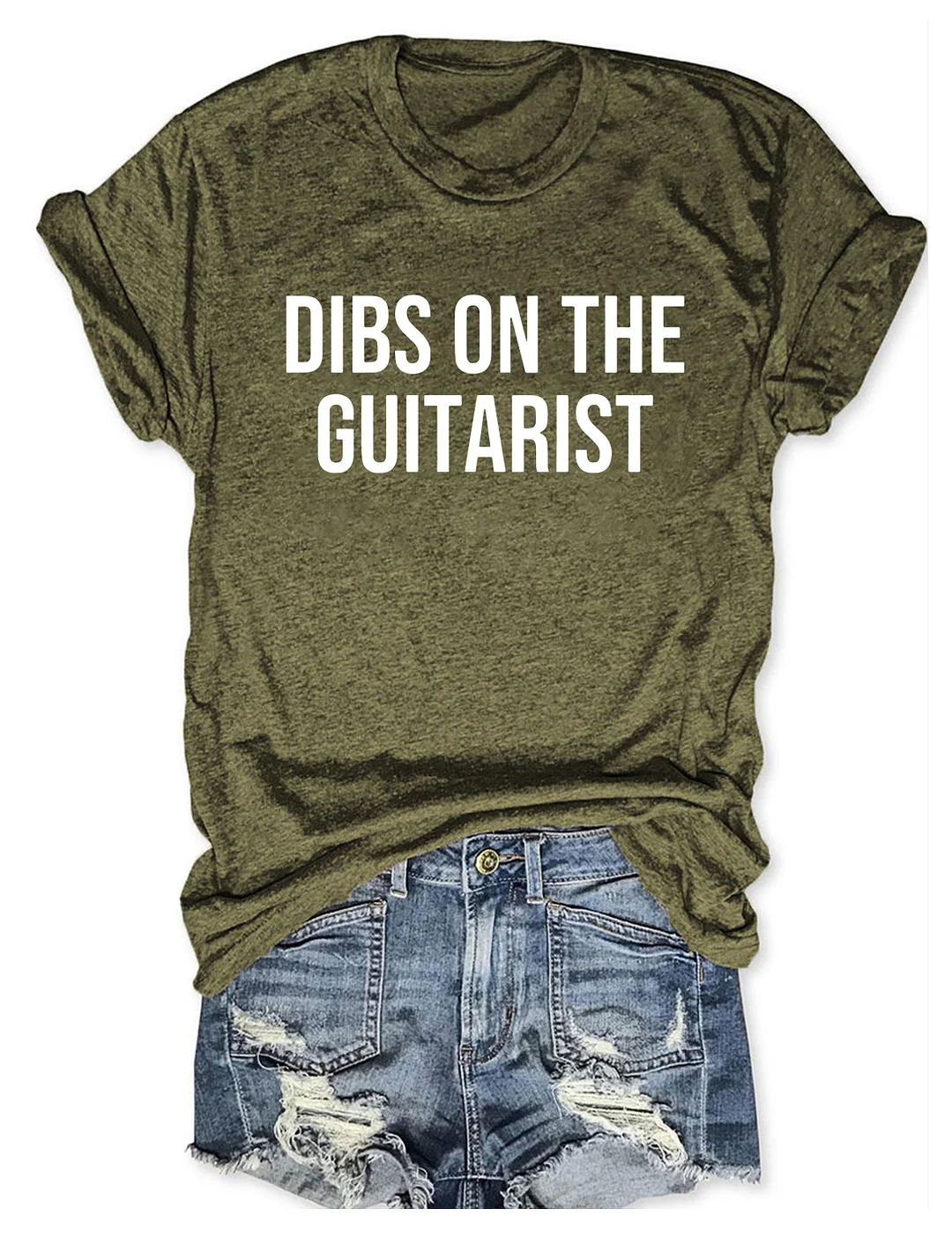 Dibs On The Guitarist T-shirt