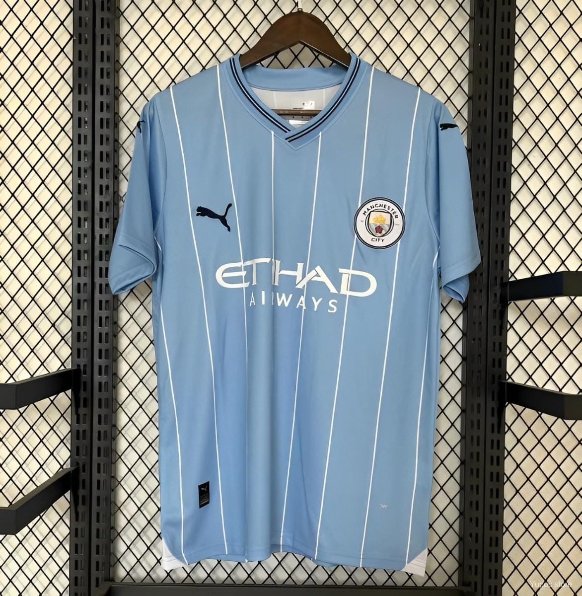2024/2025 Manchester City Home Football Shirt 1:1 Thai Quality mysite