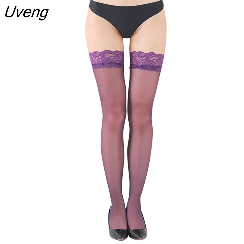 Sexy Ladies Sheer Mesh Stocking main image 1