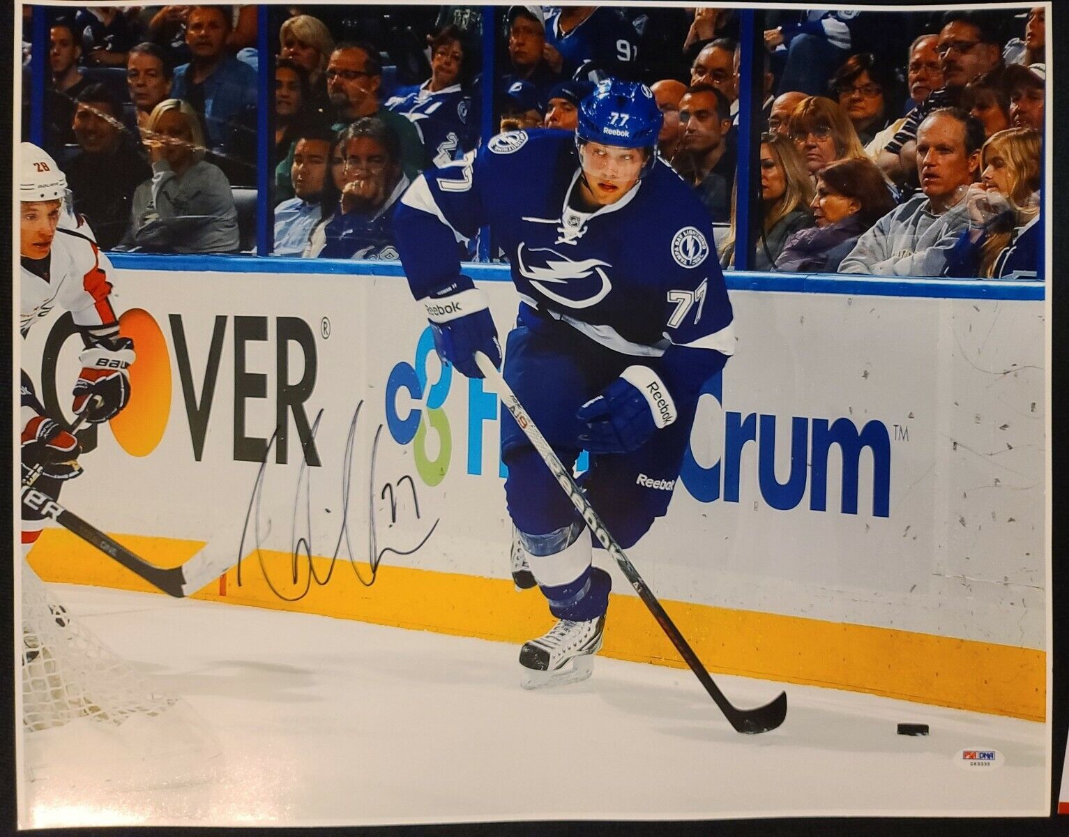 Victor Hedman Signed Autographed 16x20 Tampa Bay Lightning PSA/COA