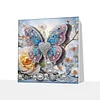 (25x25cm)DIY Pre-Framed 3D Flapping Butterfly Diamond Painting Art Craft Kit Living Room Decor