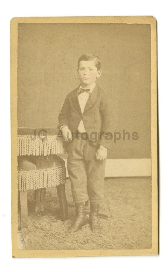 19th Century Children - Original 19th Century Carte-de-visite Photo Poster paintinggraph