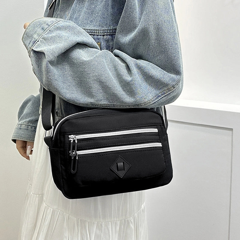 Multi-layer Women’s Bag New Fashion Shoulder Bag Women’s Crossbody Bag Middle-aged And Elderly Mother’s Bag Business Buying Small Shoulder Bag