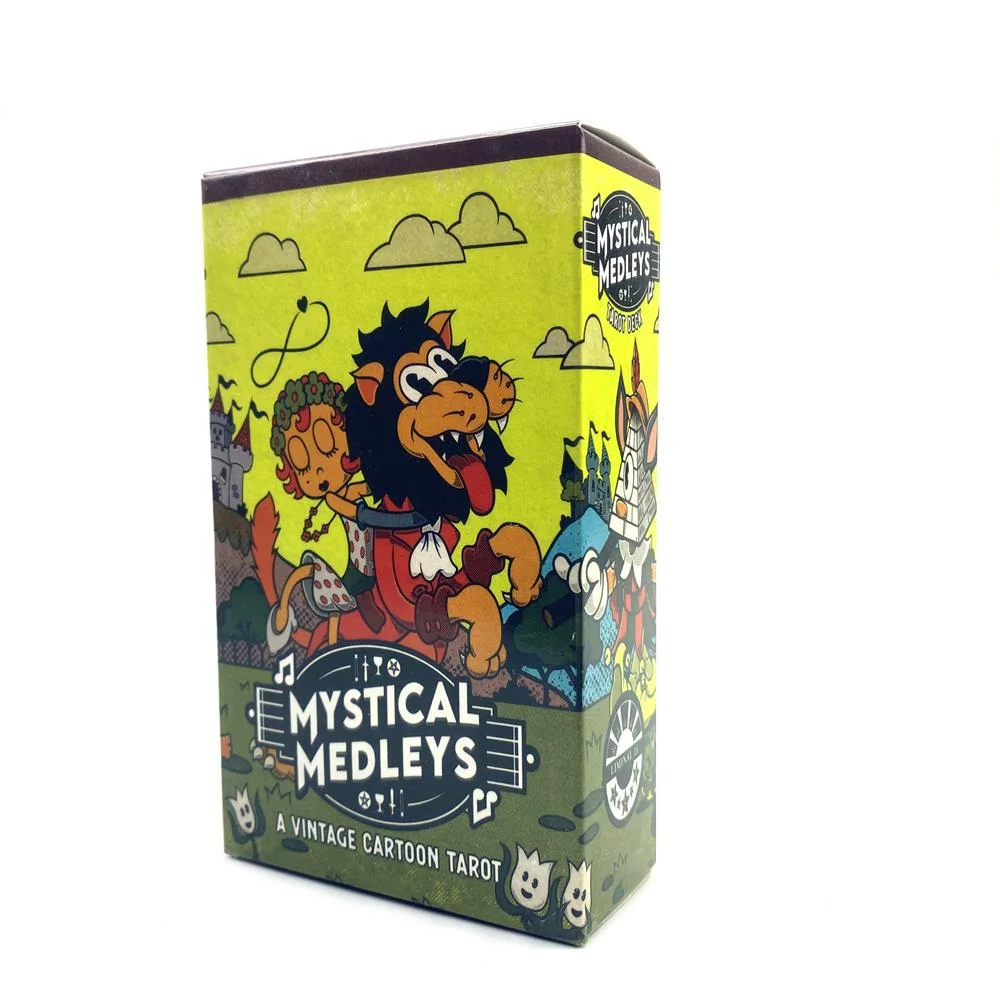 Mystical Medleys A Vintage Cartoon Tarot Cards