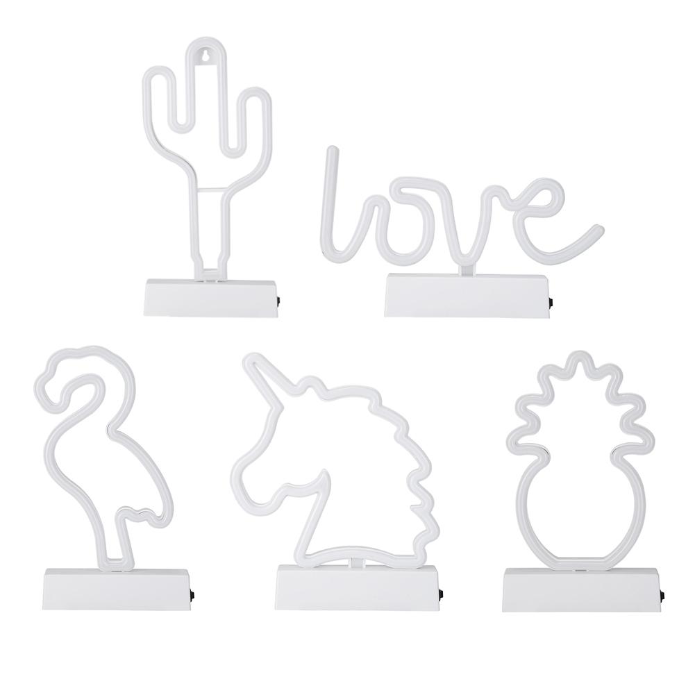 

Neon Sign Rainbow LED Light Bedroom Children Room Night Lamp Home Decor, Cactus, 501 Original