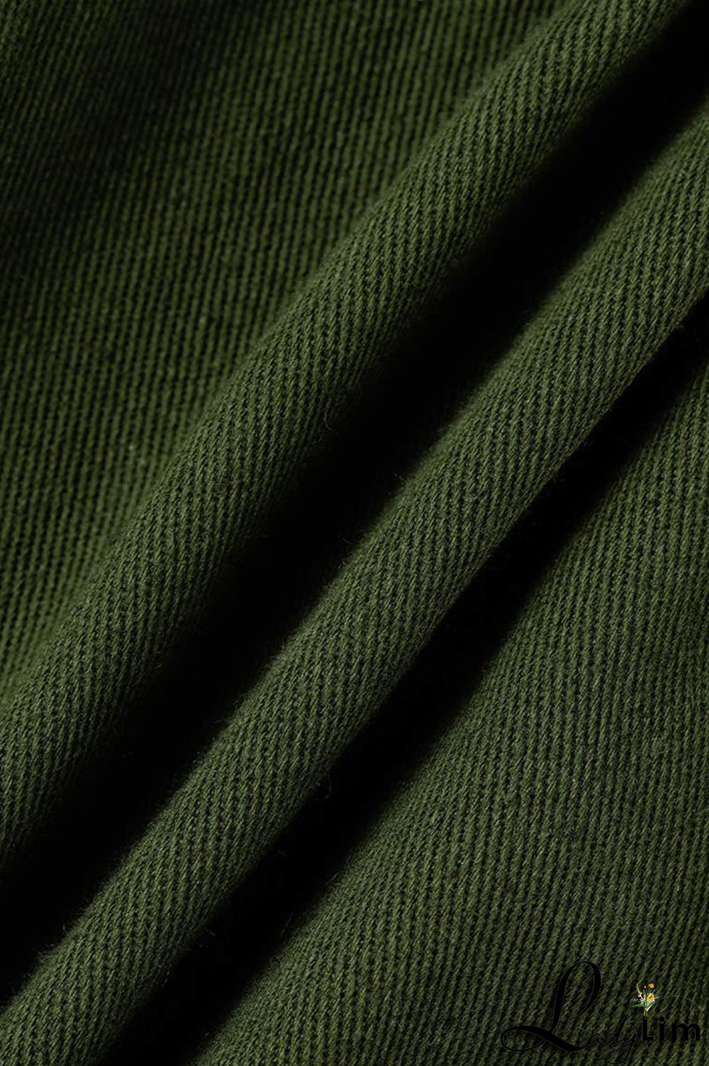 Green Street Solid Patchwork Pocket High Waist Straight Solid Color Bottoms