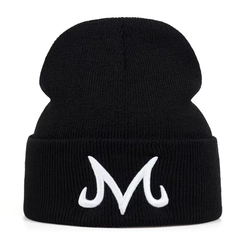 Unisex Japanese Anime Embroidered Warm Yarn Hat / DarkAcademias /Darkacademias