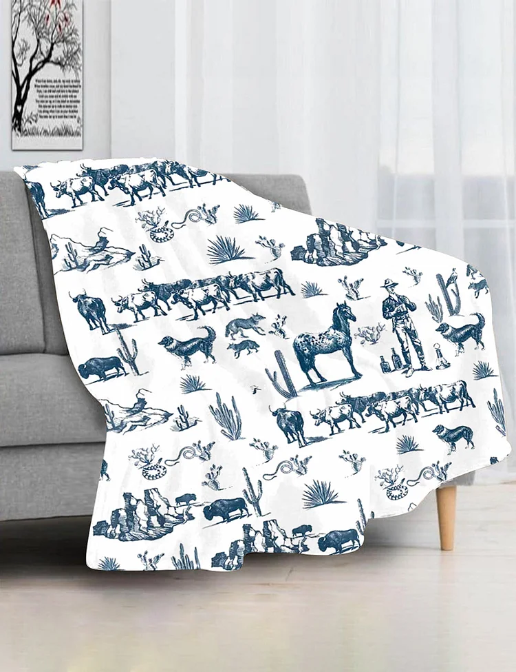 Wild West Adventure Blanket