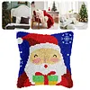 Santa Gift-DIY Latch Hook Rug Pillowcase Kits 43*43cm tapestrymarket