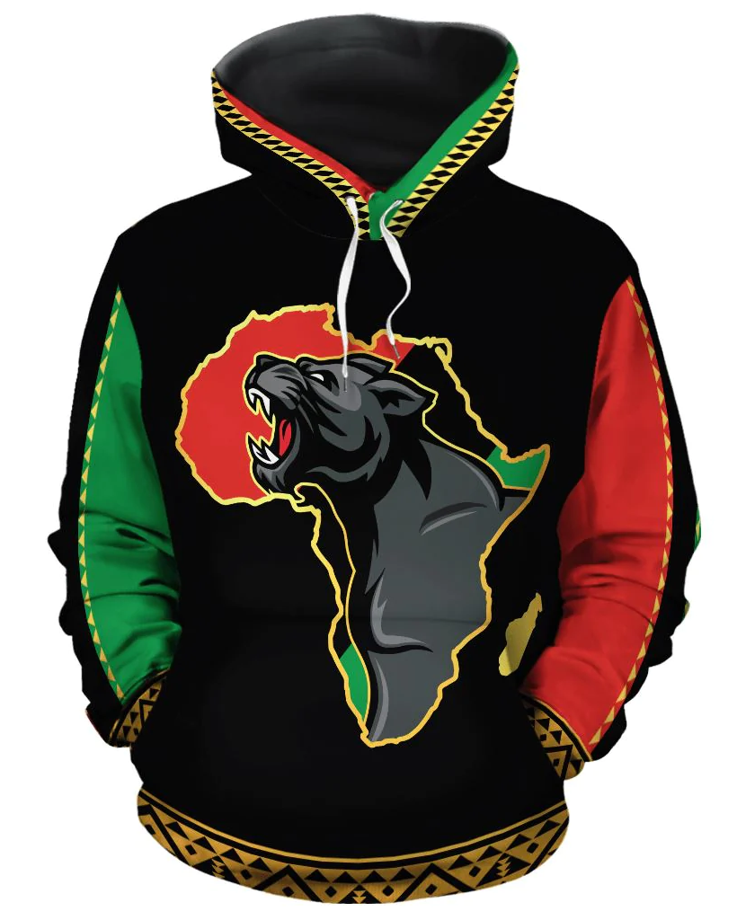Suitmens Panther Africa All-over Hoodie 016