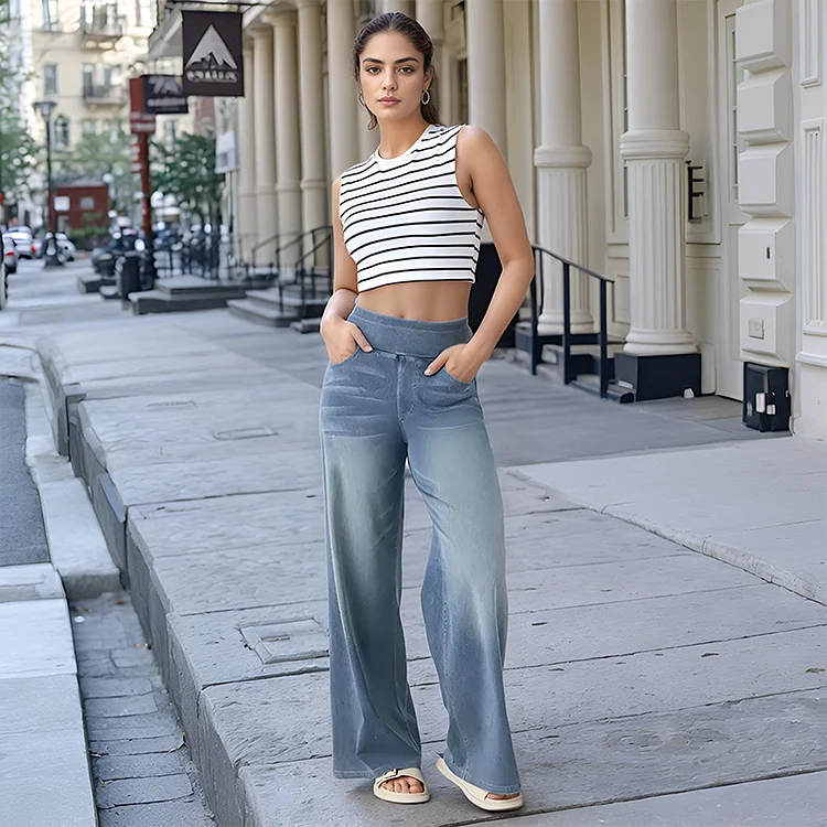 Dżinsy skinny z wysokim stanem