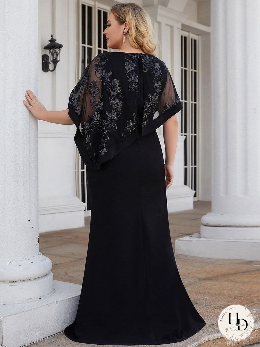 Statement Jumpsuit with High Slit