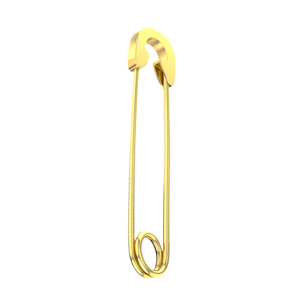 

Simple Paper Clip Ear Studs Punk Unisex Earrings Hip Hop Eardrop Jewelry, Gold, 501 Original