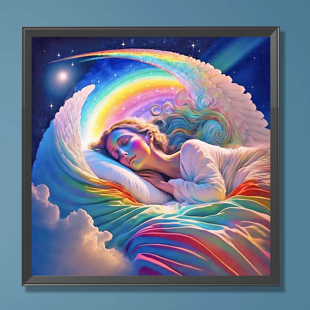 Full Round Diamond Painting 30*30cm - Sweet Dream Angel