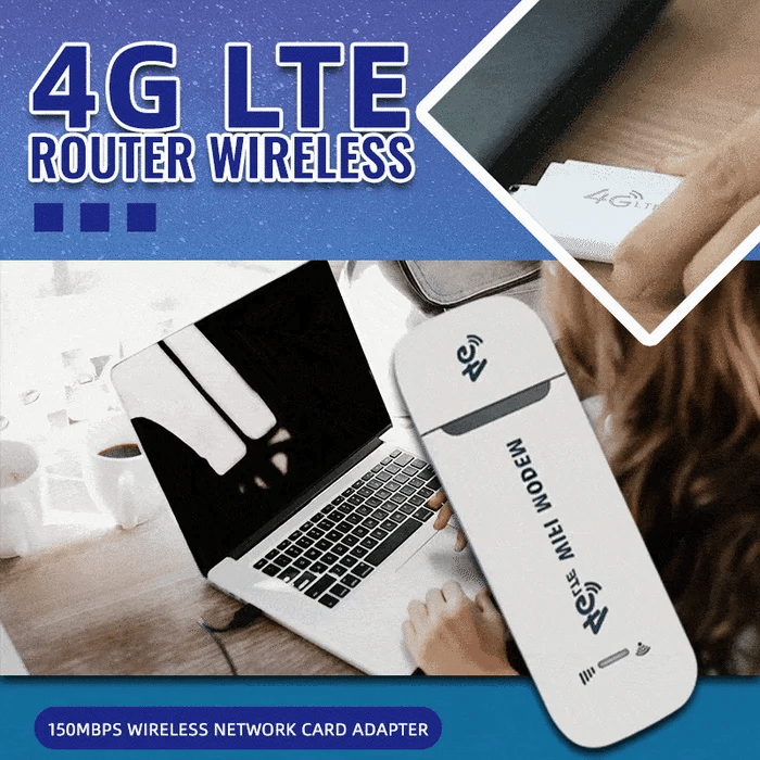 Limited Today 75% OFF - LTE Router Wireless USB Mobile Broadband Adapter