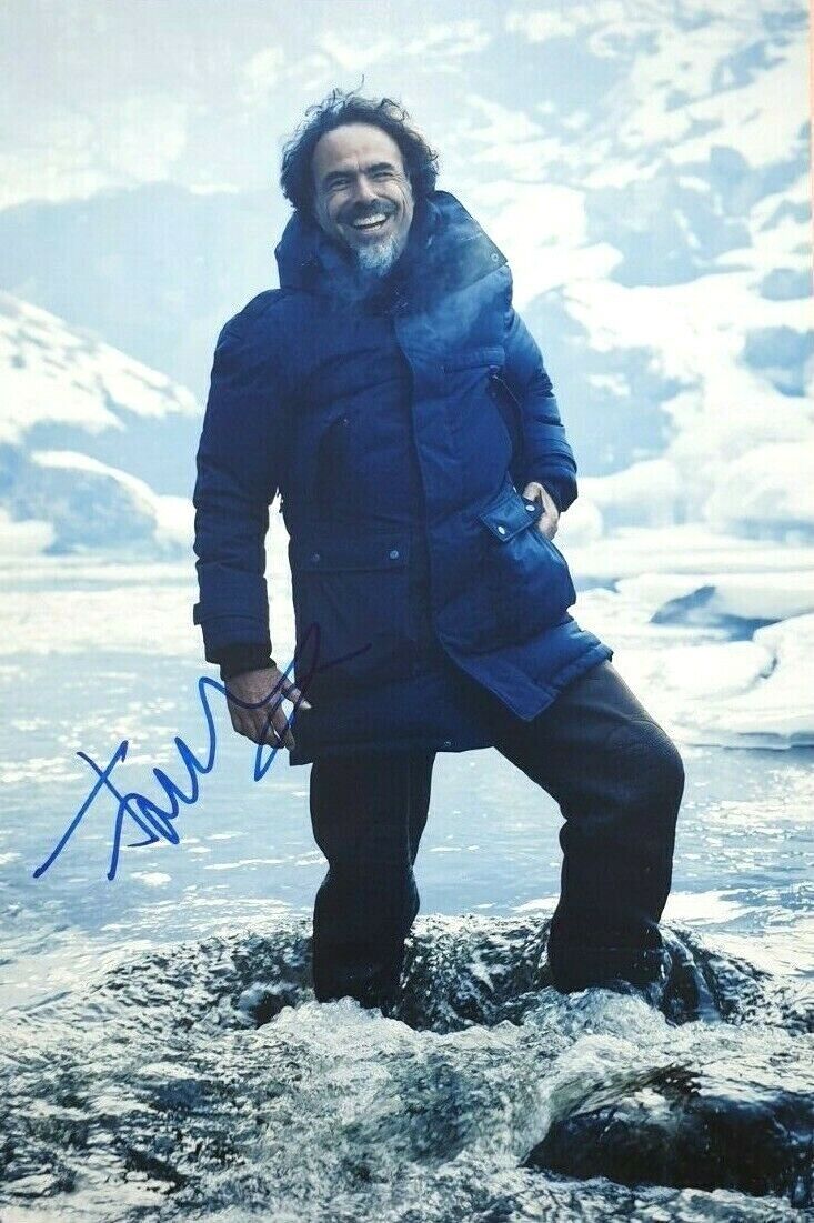 ALEJANDRO GONZALEZ INARRITU In-Person Signed Autographed Photo Poster painting Revenant Bardo