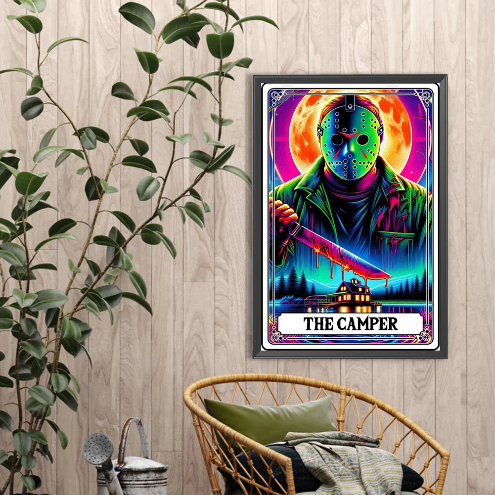 Diamond Painting - Full Round Drill - Tarot Horror Character(Canvas|40*60cm)