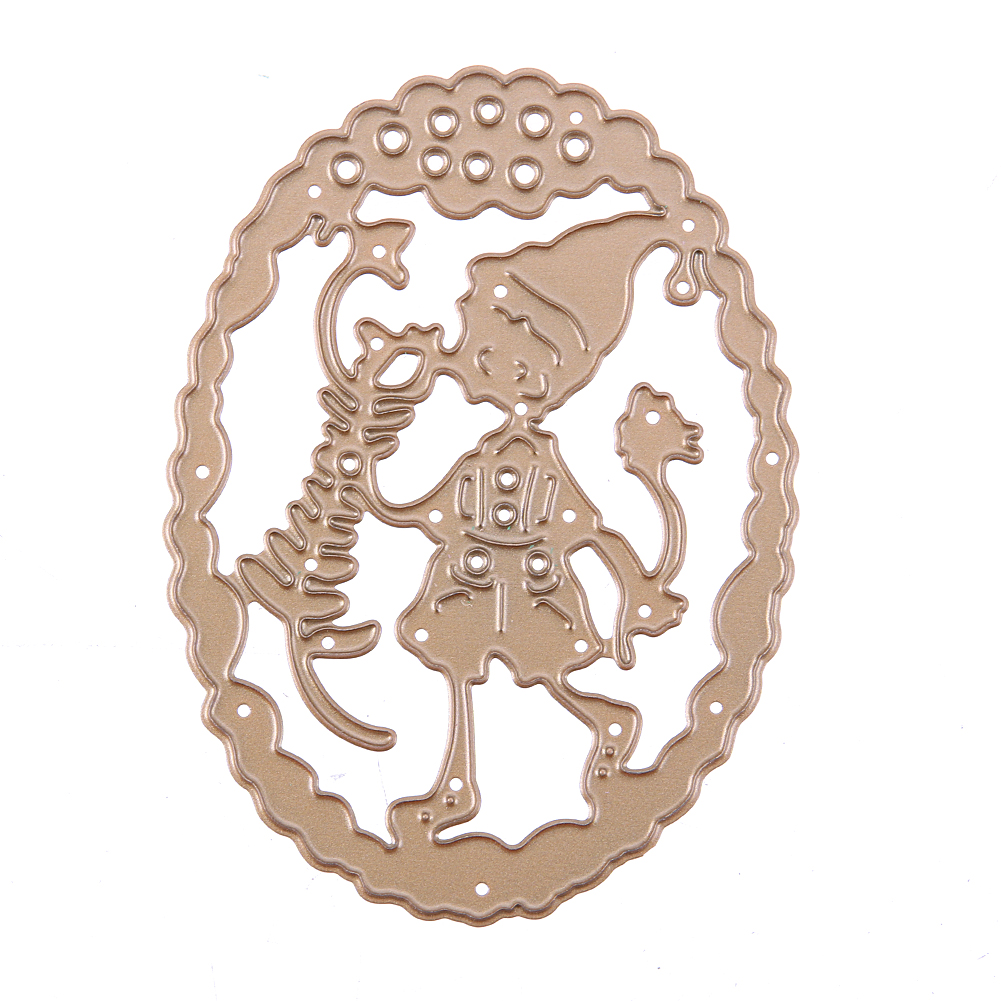 

Metal Cutting Dies Stencil Fairy Tale Puppet Boy Scrapbook DIY Craft Decor141966, 501 Original