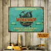 Carpenter Flying Tools Custom Classic Metal Signs