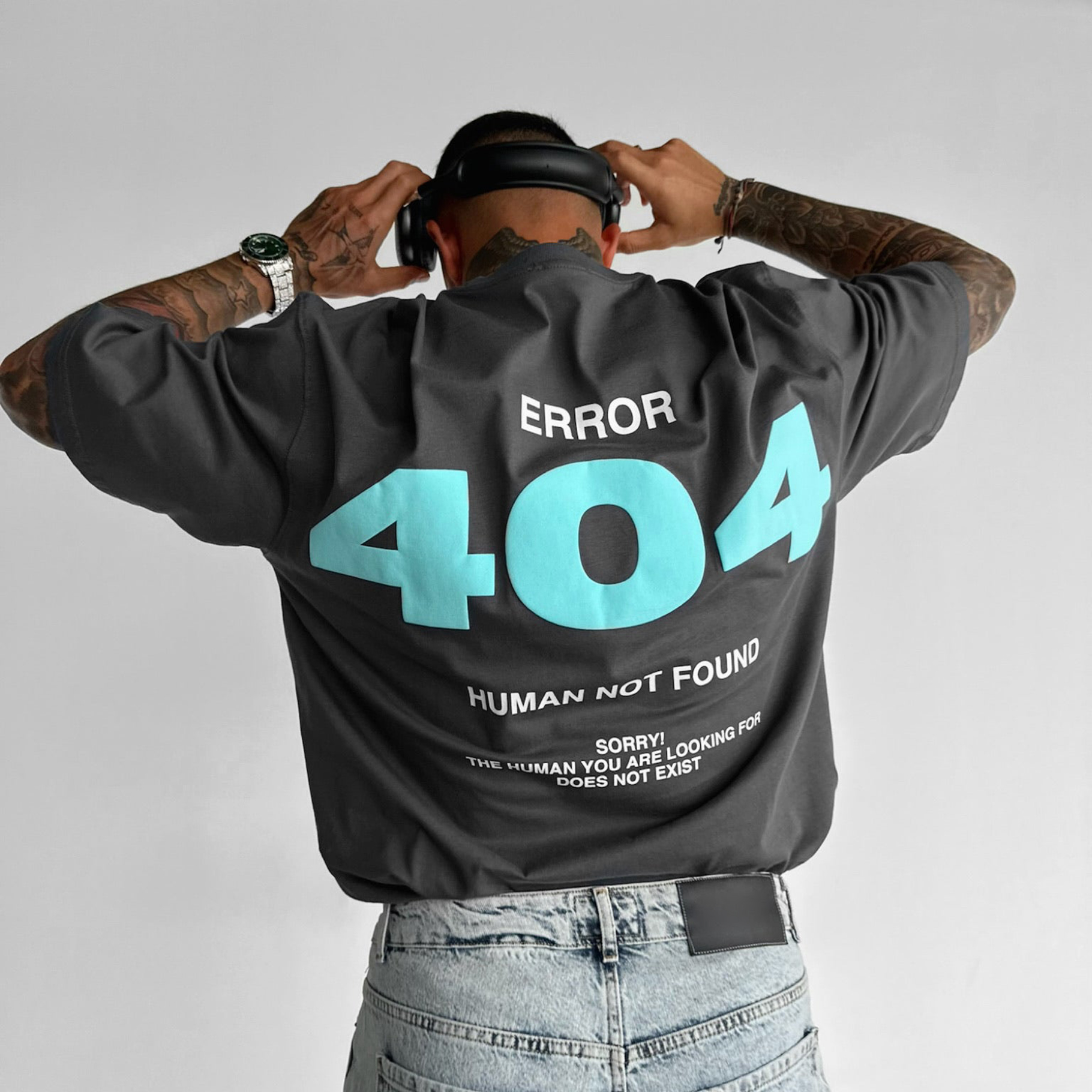 Unisex Casual 404 T-shirt