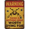 Warning - Vintage Metal Signs(12*16Inch) - Warning