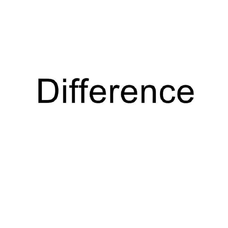 Difference