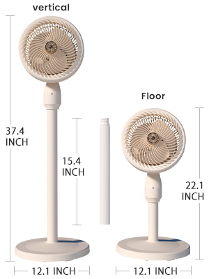 aroma pedestal fan for bedroom, standing fan oscillating, circulator fan, quiet fan, floor fan