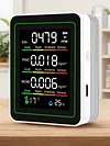 5 in 1 Indoor Air Quality Monitor CO2 Meter TVOC HCHO Temp Humidity Detector